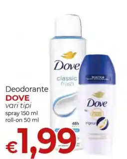Maxi Nonna Isa Deodorante DOVE offerta