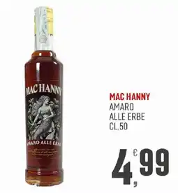 Maxipiù Mac Hannny amaro alle erbe offerta