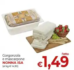 Maxi Nonna Isa Gorgonzola e mascarpone Nonna Isa offerta