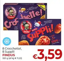 Maxi Nonna Isa Crocchette! Suppli! Findus offerta