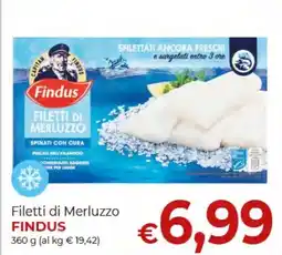 Maxi Nonna Isa Filetti di Merluzzo Findus offerta