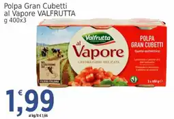 Market Ingross Polpa Gran Cubetti al Vapore Valfrutta offerta