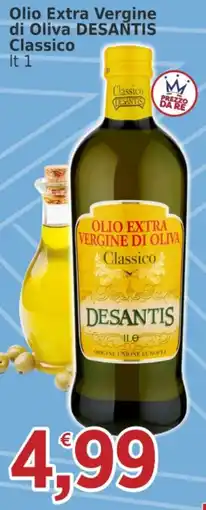 Market Ingross Olio Extra Vergine di Oliva Classico Desantis offerta