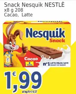Market Ingross Snack Nesquik NESTLÉ offerta