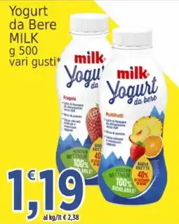 Market Ingross milk Yogurt da bere offerta