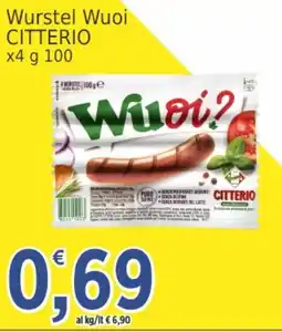 Market Ingross Wurste Wuoi Citterio offerta