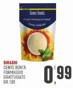 Maxipiù Biraghi Cento Bontà Formaggio Grattugiato offerta