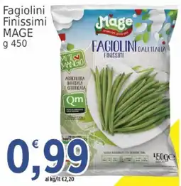 Market Ingross Fagiolini Finissimi Mage offerta