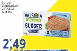 Market Ingross Burger Vegetariani VALSOIA offerta