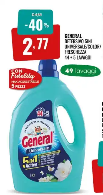 General Detersivo 5in1 Universale