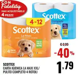Gecop Scottex carta igienica la maxi xxl offerta