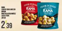Netto Supermercati Cuor di Sugo gnocchi ripieni Rana offerta