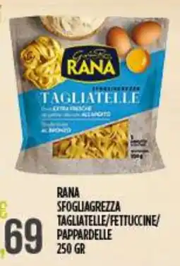 Netto Supermercati Rana tagliatelle offerta