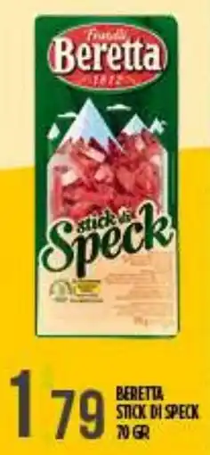 Netto Supermercati Beretta stick di speck offerta