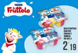 Netto Supermercati Nestlé Fruttolo offerta