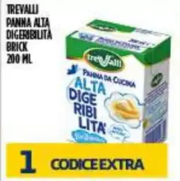 Netto Supermercati Panna da cucina Trevalli alta digeribilità offerta