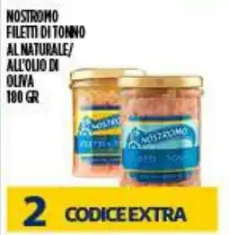 Netto Supermercati Nostromo filetti di tonno offerta