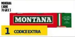 Netto Supermercati Montana carne offerta