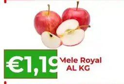 Supermercati Pasquale Prisco Mele Royal offerta