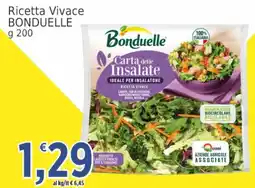 Market Ingross Carta delle Insalate Ricetta Vivace Bonduelle offerta