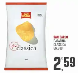 Maxipiù San Carlo patatina classica offerta