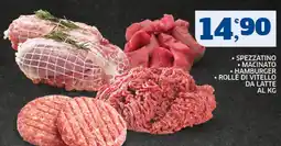 Ok Sigma Spezzatino, macinato, hamburger, rolle di vitello offerta