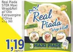 Market Ingross Real Piada Wrap&Roll all’Olio Extravergine d’Oliva offerta