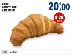 Adhoc Cornetti vuoti offerta