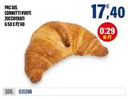 Adhoc Cornetti vuoti zuccherati offerta
