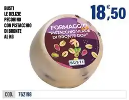 Adhoc Formaggio pistacchio verde di bronte dop Busti offerta