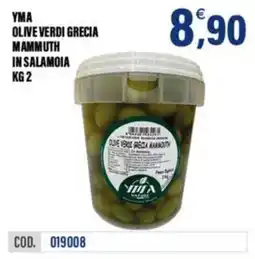 Adhoc Yma olive verdi grecia mammuth offerta