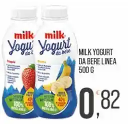 Cash pro Milk Yogurt da bere linea offerta