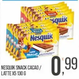 Cash pro Nesquik Snack Cacao / Latte offerta