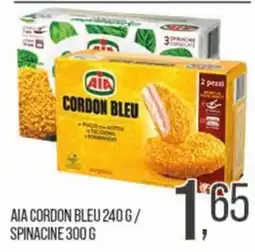Cash pro AIA Cordon Bleu offerta