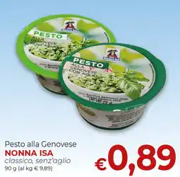 Maxi Nonna Isa Pesto alla Genovese NONNA ISA classico, senz'aglio offerta