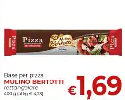Maxi Nonna Isa Base per pizza Mulino Bertotti rettangolare offerta