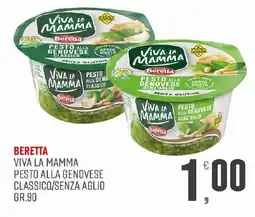 Maxipiù Beretta Viva la Mamma Pesto alla Genovese offerta