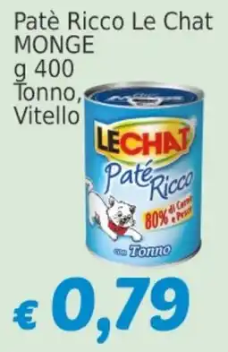 Market Ingross Paté Ricco Le Chat offerta