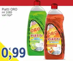 Market Ingross Piatti ORO offerta