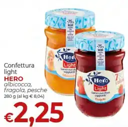 Maxi Nonna Isa Confettura light Hero albicocca, fragola, pesche offerta