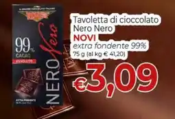Maxi Nonna Isa Tavoletta di cioccolato Nero Nero offerta