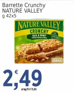 Market Ingross Barrette Crunchy Nature Valley offerta