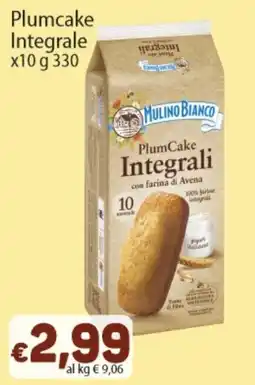 Market Ingross Mulino Bianco Plumcake Integrali offerta