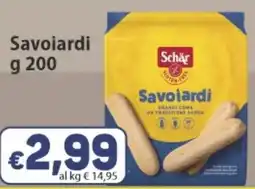 Market Ingross Savoiardi Schär offerta