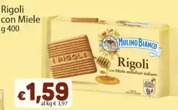 Market Ingross Rigoli con Miele Mulino Bianco offerta