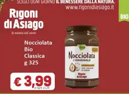 Market Ingross Nocciolata Bio Classica Rigoni di Asiago offerta