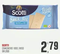 Maxipiù Scotti Snack con Riso offerta