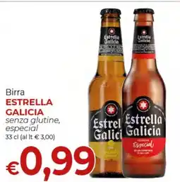 Maxi Nonna Isa Birra Estrella Galicia senza glutine, especial offerta