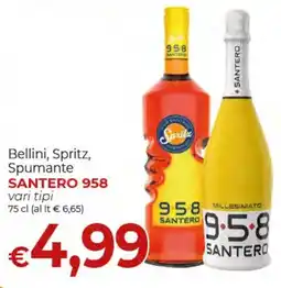 Maxi Nonna Isa Bellini, Spritz, Spumante Santero 958 offerta
