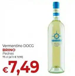 Maxi Nonna Isa Vermentino DOCG BRINO Pedres offerta
